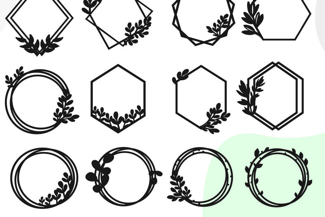 Intra απο ξύλο plywood  Χρώμα wenge 3mm-4mm πάχος - Κορνίζες Bundle, Leaf Frame Wreath Δίασταση 20x25 cm INTRAFABR-88586585