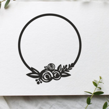 Intra απο ξύλο plywood  Χρώμα wenge 3mm-4mm πάχος - Κορνίζες Bundle, Leaf Frame Wreath Δίασταση 20x25 cm INTRAFABR-85133770 - Image 5