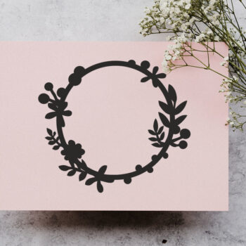 Intra απο ξύλο plywood  Χρώμα wenge 3mm-4mm πάχος - Πλαίσια Bundle, Leaf Frames Δίασταση 20x25 cm INTRAFABR-84683218 - Image 4