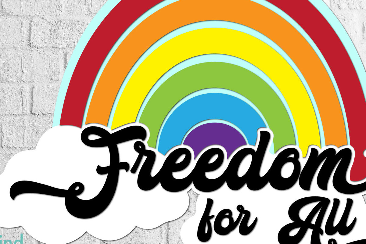 Intra απο ξύλο plywood  Χρώμα wenge 3mm-4mm πάχος - κοπής λέιζερ με σήμα Freedom for All Door Δίασταση 24x20 cm INTRAFABR-86214668