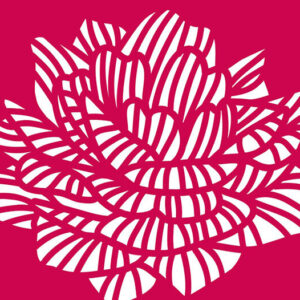 Intra απο ξύλο plywood  Χρώμα wenge 3mm-4mm πάχος - κομμένου Card Fresh Rose Flower Δίασταση 5x5 cm INTRAFABR-79775682