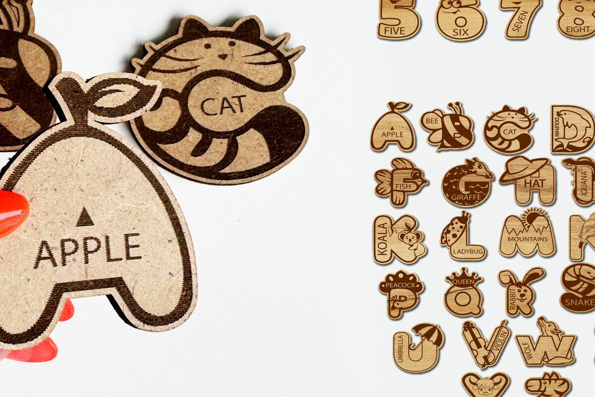 Intra απο ξύλο plywood  Χρώμα wenge 3mm-4mm πάχος - Διακόσμηση δέσμης μαγνητών ψυγείου Δίασταση 2x2 cm INTRAFABR-85133760