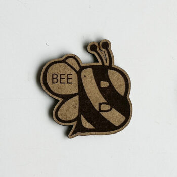 Intra απο ξύλο plywood  Χρώμα wenge 3mm-4mm πάχος - Διακόσμηση δέσμης μαγνητών ψυγείου Δίασταση 2x2 cm INTRAFABR-85133760 - Image 3