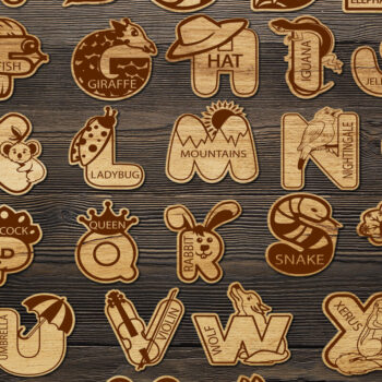 Intra απο ξύλο plywood  Χρώμα wenge 3mm-4mm πάχος - Διακόσμηση δέσμης μαγνητών ψυγείου Δίασταση 2x2 cm INTRAFABR-85133760 - Image 7