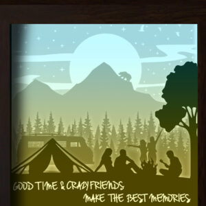 Intra απο ξύλο plywood  Χρώμα wenge 3mm-4mm πάχος - Φίλοι Κάμπινγκ Δίασταση 20x20 cm INTRAFABR-121713028