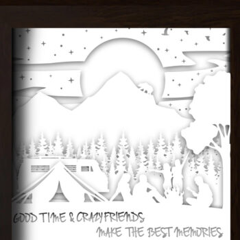 Intra απο ξύλο plywood  Χρώμα wenge 3mm-4mm πάχος - Φίλοι Κάμπινγκ Δίασταση 20x20 cm INTRAFABR-121713028 - Image 2