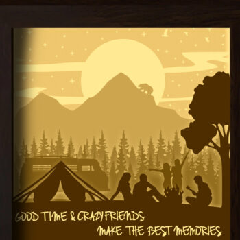 Intra απο ξύλο plywood  Χρώμα wenge 3mm-4mm πάχος - Φίλοι Κάμπινγκ Δίασταση 20x20 cm INTRAFABR-121713028 - Image 3