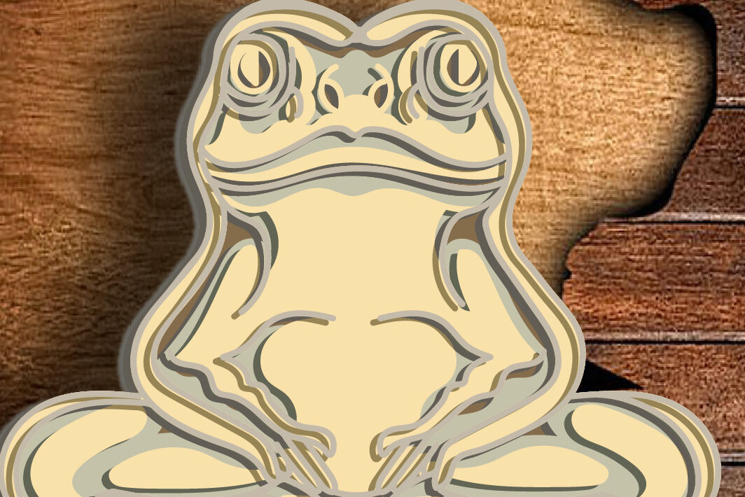 Intra απο ξύλο plywood  Χρώμα wenge 3mm-4mm πάχος - Frog Multilayer / Frog 3D Layer Δίασταση 30x20 cm INTRAFABR-121508516