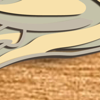 Intra απο ξύλο plywood  Χρώμα wenge 3mm-4mm πάχος - Frog Multilayer / Frog 3D Layer Δίασταση 30x20 cm INTRAFABR-121508516 - Image 6