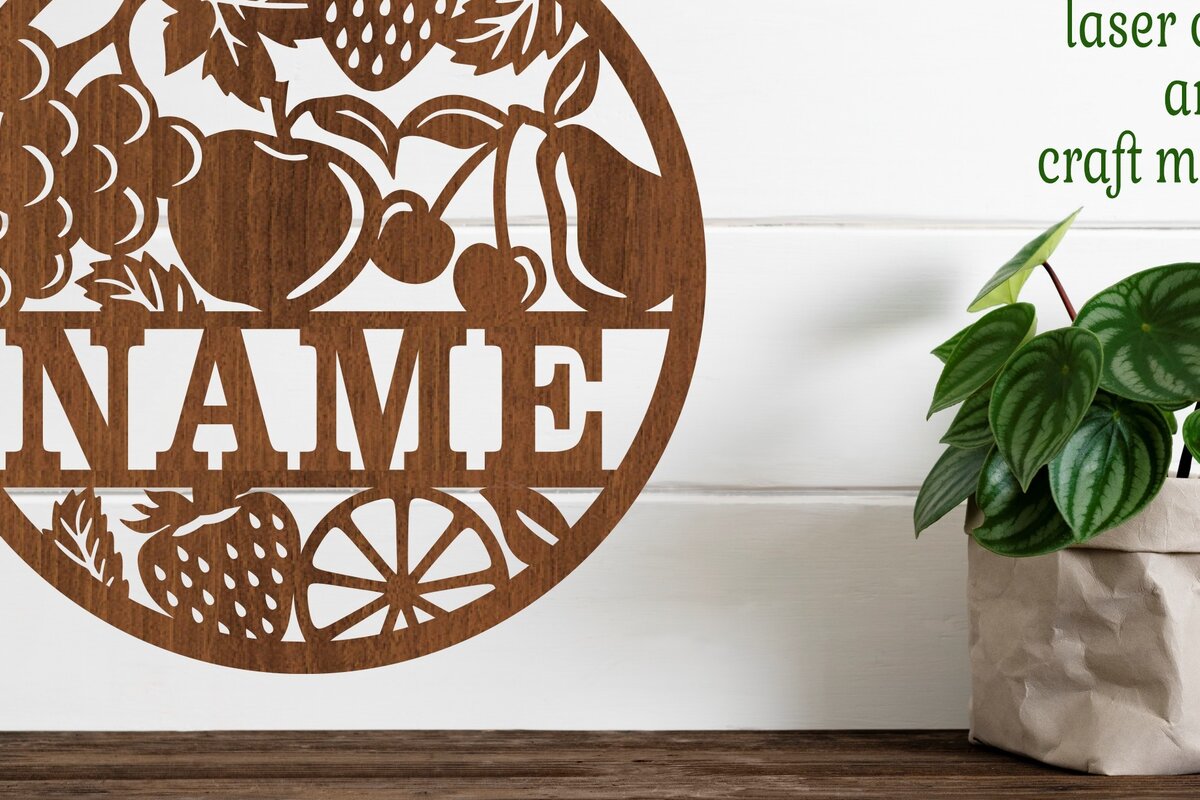 Intra απο ξύλο plywood  Χρώμα wenge 3mm-4mm πάχος - Πινακίδα ονόματος φρούτων, , πινακίδα κουζίνας Δίασταση 30x20 cm INTRAFABR-100488930