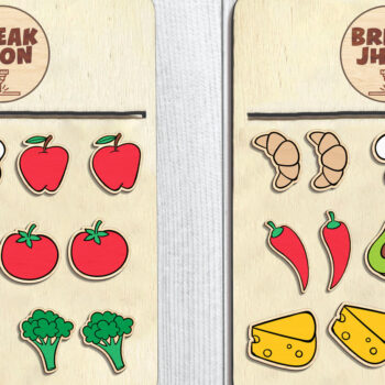 Intra απο ξύλο plywood Χρώμα wenge 3mm-4mm πάχος - Σκουλαρίκια με καρφιά φρούτων κομμένο Δίασταση 3x3 cm INTRAFABR-36735898 - Image 1