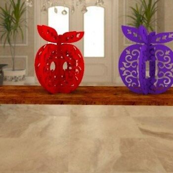 Intra απο ξύλο plywood Χρώμα wenge 3mm-4mm πάχος - Φρούτα και Απόκριες Δίασταση 15x15 cm INTRAFABR-122404828 - Image 7