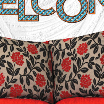 Intra απο ξύλο plywood  Χρώμα wenge 3mm-4mm πάχος - κοπής με λέιζερ με πλήρη γράμματα Δίασταση 20x20 cm INTRAFABR-100787764 - Image 2