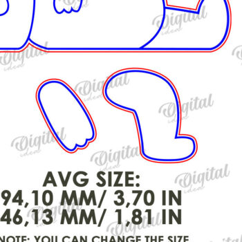 Intra απο ξύλο plywood  Χρώμα wenge 3mm-4mm πάχος - Αστεία σε ράφι ζώων Δίασταση 30x20 cm INTRAFABR-25954073 - Image 2