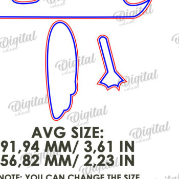 Intra απο ξύλο plywood  Χρώμα wenge 3mm-4mm πάχος - Αστεία σε ράφι ζώων Δίασταση 30x20 cm INTRAFABR-119476773 - Image 2