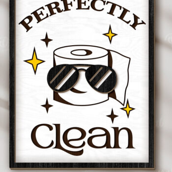 Intra απο ξύλο plywood Χρώμα wenge 3mm-4mm πάχος - Αστεία διακόσμηση τοίχου μπάνιου Δίασταση 30x20 cm INTRAFABR-92406844 - Image 1