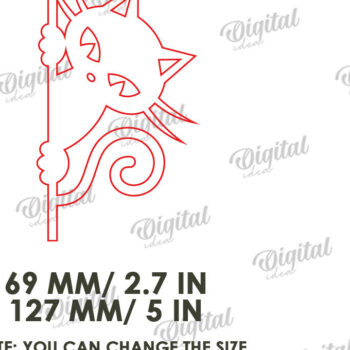 Intra απο ξύλο plywood  Χρώμα wenge 3mm-4mm πάχος - Αστεία λέιζερ δέσμης σημαδιών για γάτες και σκύλους Δίασταση 30x20 cm INTRAFABR-26016413 - Image 7