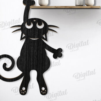 Intra απο ξύλο plywood  Χρώμα wenge 3mm-4mm πάχος - Αστεία λέιζερ δέσμης σημαδιών για γάτες και σκύλους Δίασταση 30x20 cm INTRAFABR-26016413 - Image 9