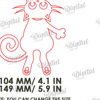 Intra απο ξύλο plywood  Χρώμα wenge 3mm-4mm πάχος - Αστεία λέιζερ δέσμης σημαδιών για γάτες και σκύλους Δίασταση 30x20 cm INTRAFABR-26016413 - Image 10