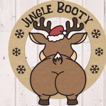 Intra απο ξύλο plywood  Χρώμα wenge 3mm-4mm πάχος - Αστεία δέσμη χριστουγεννιάτικων στολιδιών για πισινό Δίασταση 30x20 cm INTRAFABR-107433787 - Image 3