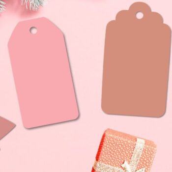 Intra απο ξύλο plywood  Χρώμα wenge 3mm-4mm πάχος - Αστεία ετικέτες δώρου Χριστουγέννων Δίασταση 15x15 cm INTRAFABR-107433917 - Image 2