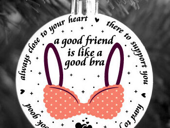 Intra απο ξύλο plywood  Χρώμα wenge 3mm-4mm πάχος - Αστείο Χριστουγεννιάτικο Στολίδι Δίασταση 6x6 cm INTRAFABR-107365423 - Image 2