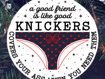 Intra απο ξύλο plywood  Χρώμα wenge 3mm-4mm πάχος - Αστείο χριστουγεννιάτικο στολίδι σχέδιο Δίασταση 6x6 cm INTRAFABR-107365428 - Image 1