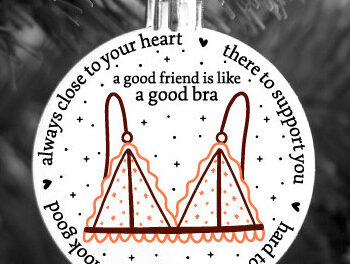 Intra απο ξύλο plywood  Χρώμα wenge 3mm-4mm πάχος - Αστείο Χριστουγεννιάτικο Στολίδι Δίασταση 6x6 cm INTRAFABR-107365433 - Image 4