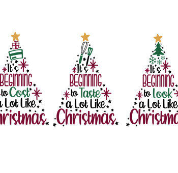 Intra απο ξύλο plywood  Χρώμα wenge 3mm-4mm πάχος - Αστεία σχέδια για χριστουγεννιάτικο δέντρο Δίασταση 30x20 cm INTRAFABR-107365452 - Image 1