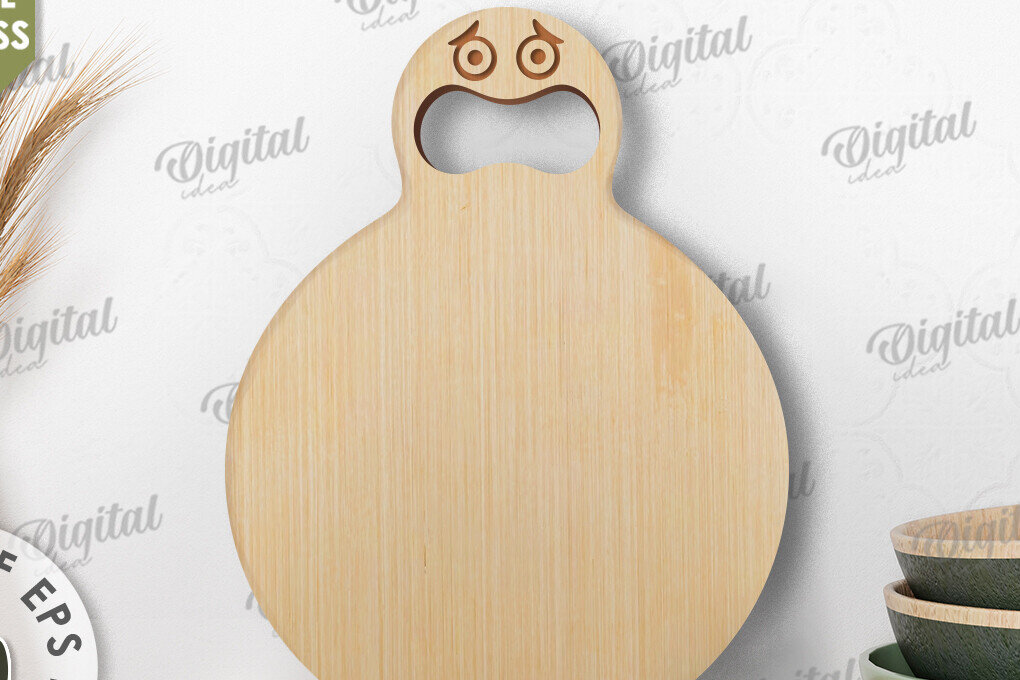 Intra απο ξύλο plywood  Χρώμα wenge 3mm-4mm πάχος - Αστείο με λέιζερ σανίδα κοπής Δίασταση 30x20 cm INTRAFABR-108365222