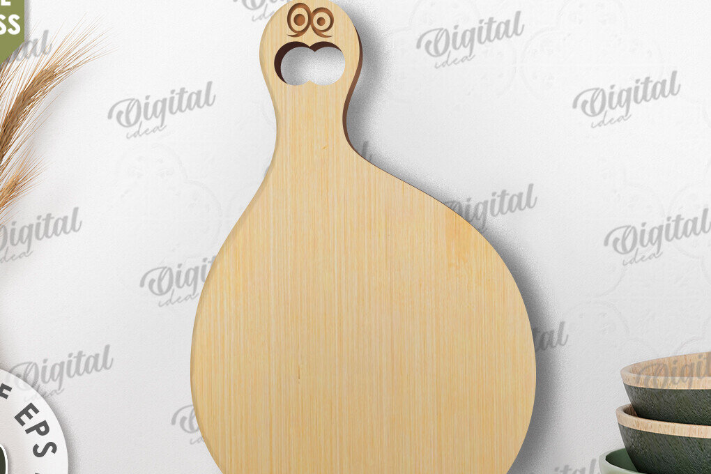 Intra απο ξύλο plywood  Χρώμα wenge 3mm-4mm πάχος - Αστείο με λέιζερ σανίδα κοπής Δίασταση 30x20 cm INTRAFABR-108322841