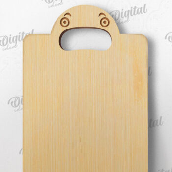 Intra απο ξύλο plywood Χρώμα wenge 3mm-4mm πάχος - Αστείο με λέιζερ σανίδα κοπής Δίασταση 30x20 cm INTRAFABR-107812476 - Image 1