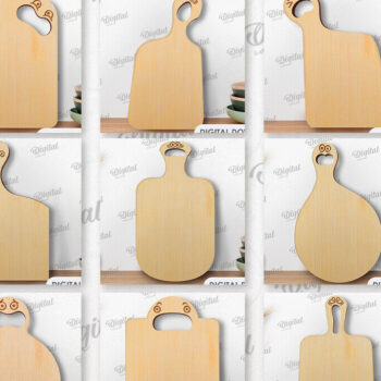 Intra απο ξύλο plywood  Χρώμα wenge 3mm-4mm πάχος - Αστείες σανίδες κοπής Δέσμη κοπής με λέιζερ Δίασταση 30x20 cm INTRAFABR-25874119 - Image 2