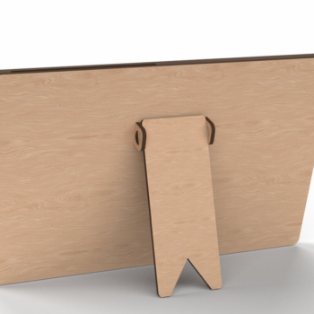 Intra απο ξύλο plywood Χρώμα wenge 3mm-4mm πάχος - Funny Dad Definition Κορνίζα Δίασταση 20x25 cm INTRAFABR-25874096 - Image 2