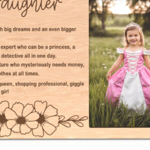 Intra απο ξύλο plywood  Χρώμα wenge 3mm-4mm πάχος - Αστεία κορνίζα ορισμού κόρης Δίασταση 20x25 cm INTRAFABR-39421733