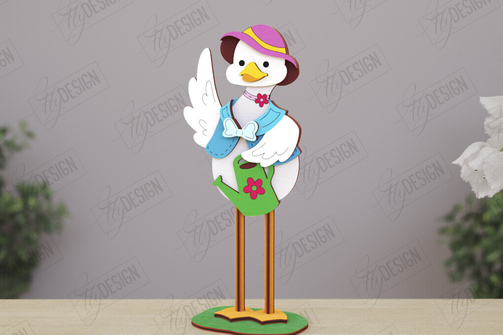 Intra απο ξύλο plywood  Χρώμα wenge 3mm-4mm πάχος - Αστείοι χαρακτήρες φάρμας Απο | CNC Δίασταση 30x20 cm INTRAFABR-120886387