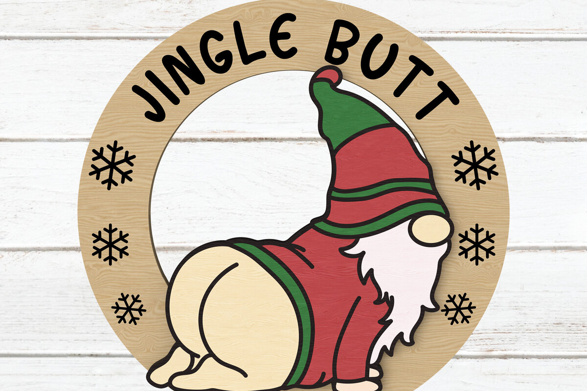 Intra απο ξύλο plywood  Χρώμα wenge 3mm-4mm πάχος - Αστείο στολίδι με τζινγκλ στολίδι με Gnome Δίασταση 6x6 cm INTRAFABR-124746067