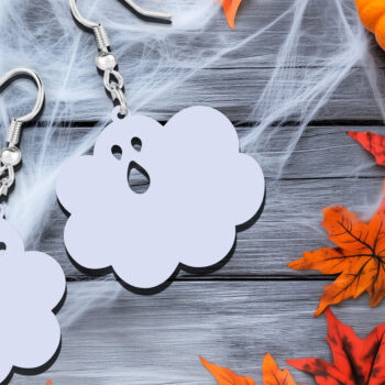 Intra απο ξύλο plywood  Χρώμα wenge 3mm-4mm πάχος - Αστεία αποκριάτικα σκουλαρίκια κομμένα αρχεία με λέιζερ Δίασταση 900x900 cm INTRAFABR-104369700 - Image 4