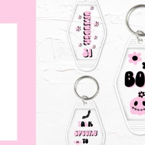 Intra απο ξύλο plywood  Χρώμα wenge 3mm-4mm πάχος - Αστείο μπρελόκ για το Halloween . Ροζ Δίασταση 4x4 cm INTRAFABR-123814099