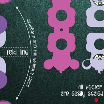 Intra απο ξύλο plywood  Χρώμα wenge 3mm-4mm πάχος - Αστείο πρότυπο θήκης για γλειφιτζούρι τέρας Δίασταση 30x20 cm INTRAFABR-116457252 - Image 1