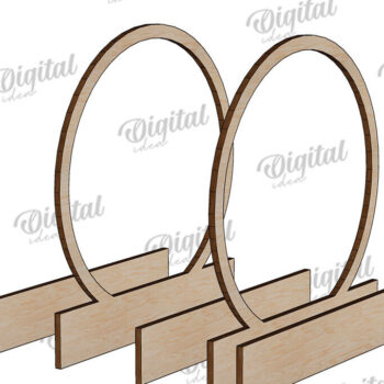 Intra απο ξύλο plywood  Χρώμα wenge 3mm-4mm πάχος - Αστείες κορνίζες φωτογραφιών Πακέτο κοπής με λέιζερ Δίασταση 20x25 cm INTRAFABR-70088879 - Image 13