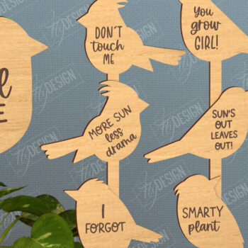 Intra απο ξύλο plywood Χρώμα wenge 3mm-4mm πάχος - Αστεία δέσμη στοιχημάτων φυτών | Διακόσμηση κήπου Δίασταση 20x20 cm INTRAFABR-71655220 - Image 2