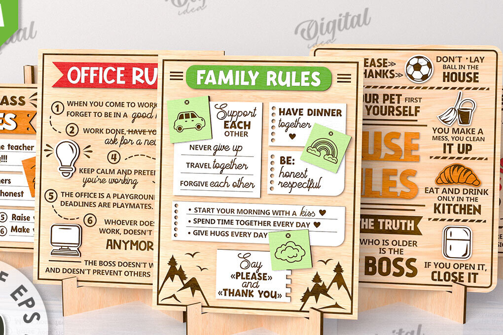 Intra απο ξύλο plywood  Χρώμα wenge 3mm-4mm πάχος - Αστεία Κανόνες Πλακέτες Πακέτο κοπής με λέιζερ Δίασταση 30x20 cm INTRAFABR-75200766