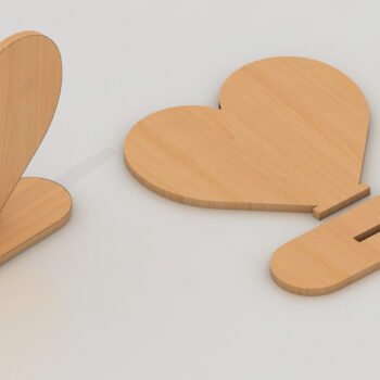 Intra απο ξύλο plywood  Χρώμα wenge 3mm-4mm πάχος - Πρότυπο κοπής Laser Cnc Card Game 128 Δίασταση 30x20 cm INTRAFABR-121392980 - Image 2