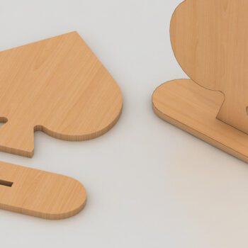 Intra απο ξύλο plywood  Χρώμα wenge 3mm-4mm πάχος - Πρότυπο κοπής Laser Cnc Card Game 128 Δίασταση 30x20 cm INTRAFABR-121392980 - Image 4