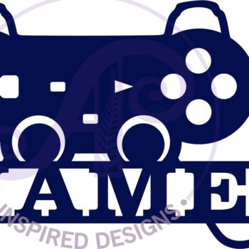 Intra απο ξύλο plywood  Χρώμα wenge 3mm-4mm πάχος - Πινακίδα ονόματος ελεγκτή παιχνιδιού Cut File Δίασταση 30x20 cm INTRAFABR-121853271 - Image 2