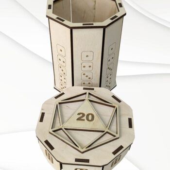 Intra απο ξύλο plywood  Χρώμα wenge 3mm-4mm πάχος - Παιχνίδι Παιχνίδια Ζάρια σε κουτί, με λέιζερ Δίασταση 109x100 cm INTRAFABR-125236790 - Image 3