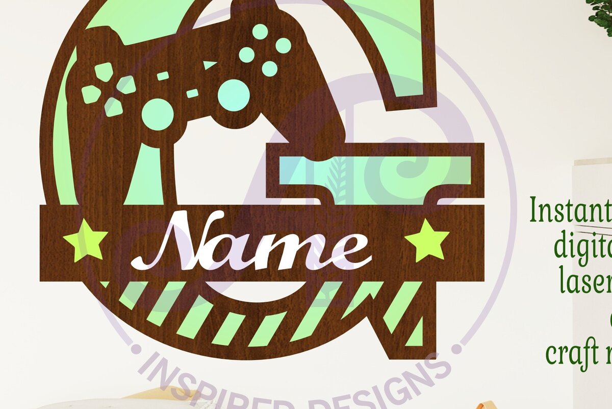 Intra απο ξύλο plywood  Χρώμα wenge 3mm-4mm πάχος - Κεφάλαιο μονόγραμμα παίκτη G Δίασταση 30x20 cm INTRAFABR-120457789