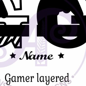 Intra απο ξύλο plywood  Χρώμα wenge 3mm-4mm πάχος - Κεφάλαιο μονόγραμμα παίκτη G Δίασταση 30x20 cm INTRAFABR-120457789 - Image 3