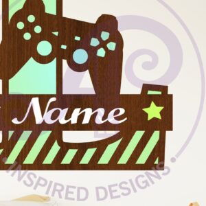 Intra απο ξύλο plywood  Χρώμα wenge 3mm-4mm πάχος - Μονόγραμμα κεφαλαίου παίκτη Γράμμα L Δίασταση 30x20 cm INTRAFABR-123821899